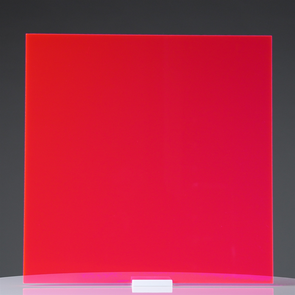 Rose Acrylique Fluorescent