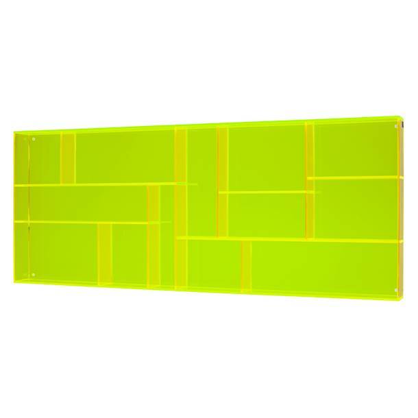 Petit Coffret Jaune Acrylique