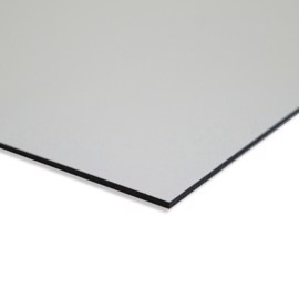 Blanc haute brillance/Mat Sandwich plaque 75x100cm