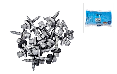 D96 Vis de fond pour plaques trapézoïdales SUNLUX et PVC – lot de 50