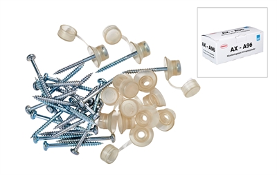 A96 vis de fixation supérieure pour plaque trapézoïdale 100 pièces