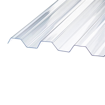 Plaque trapézoïdale SUNLUX 2000PC 76/18 clair 2,44m